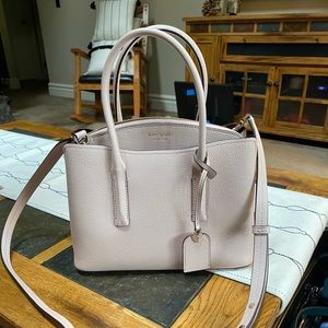 Kate Spade medium Margaux satchel light pink
